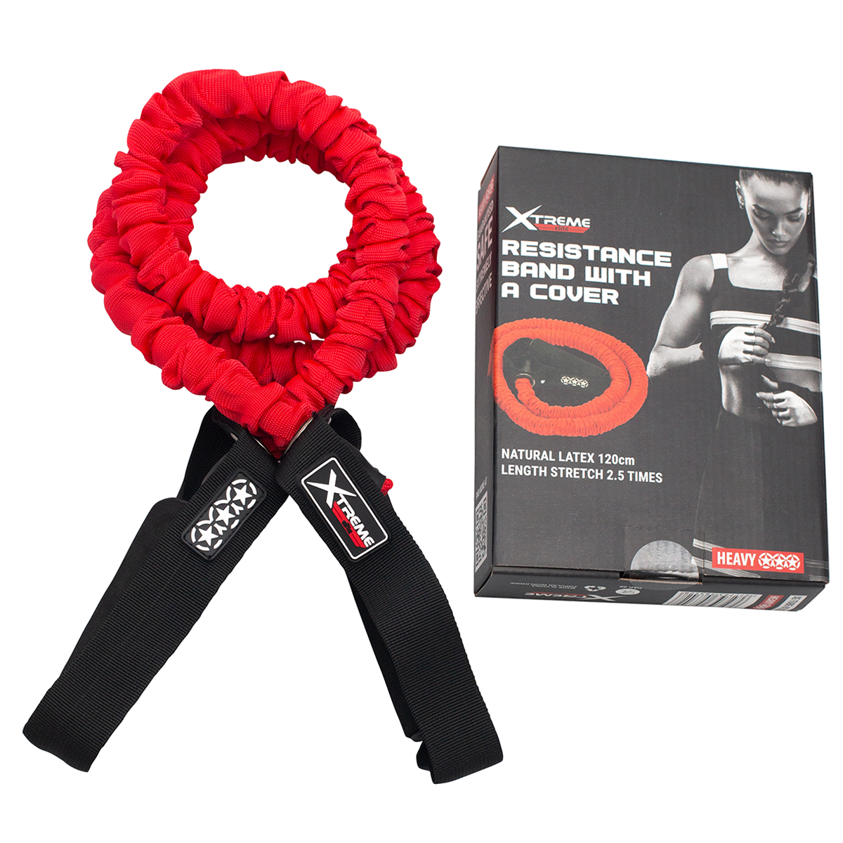 Resistance Band W/ Cover- Orange