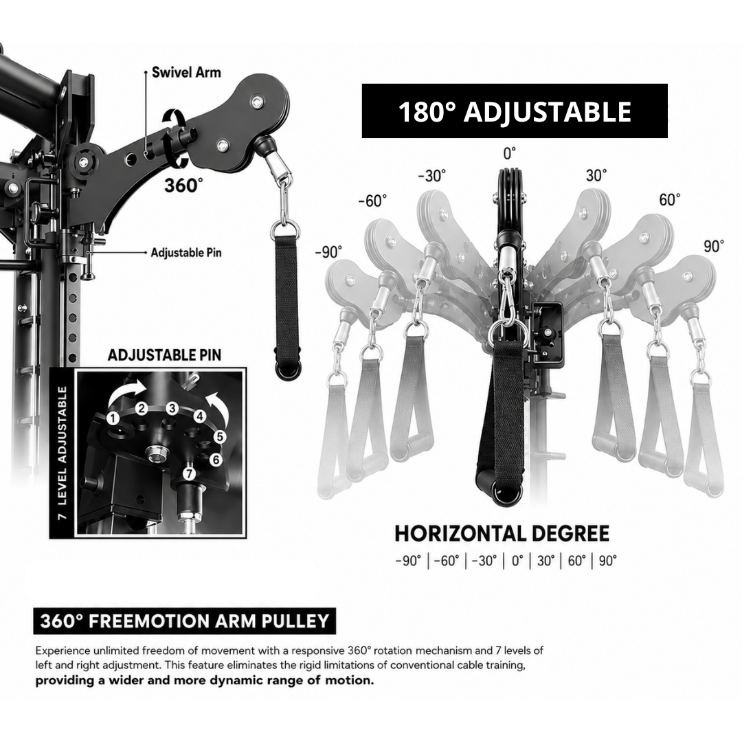 Titan X All-In-One Smith machine