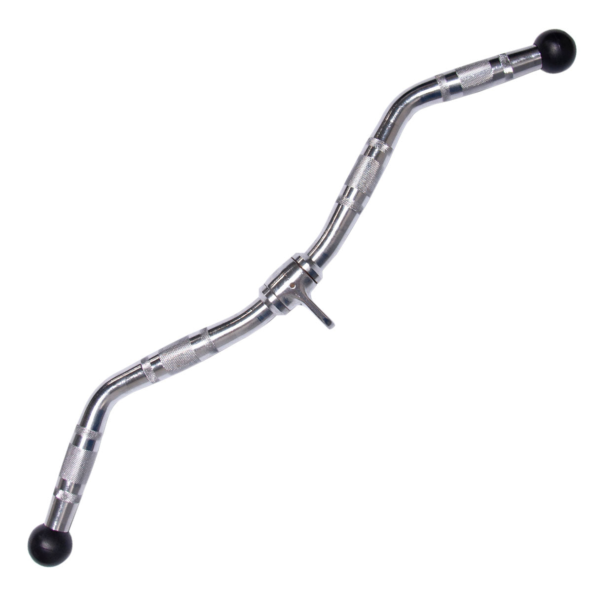 Machine Curl Bar With Revolving Handle