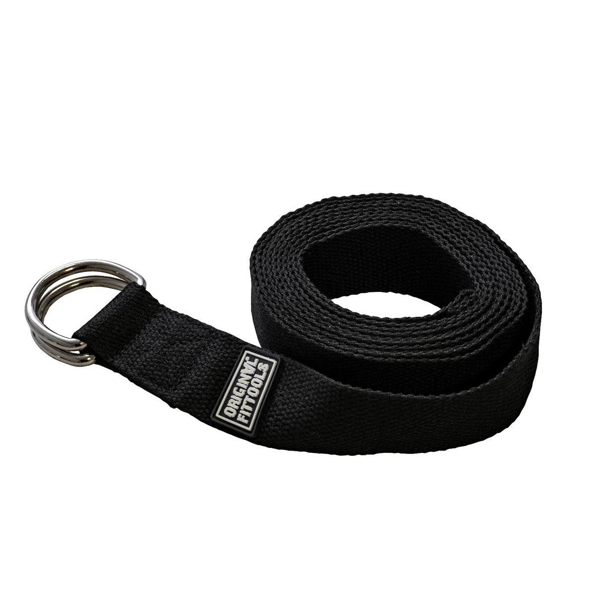 Black Yoga Strap W/ Hooks