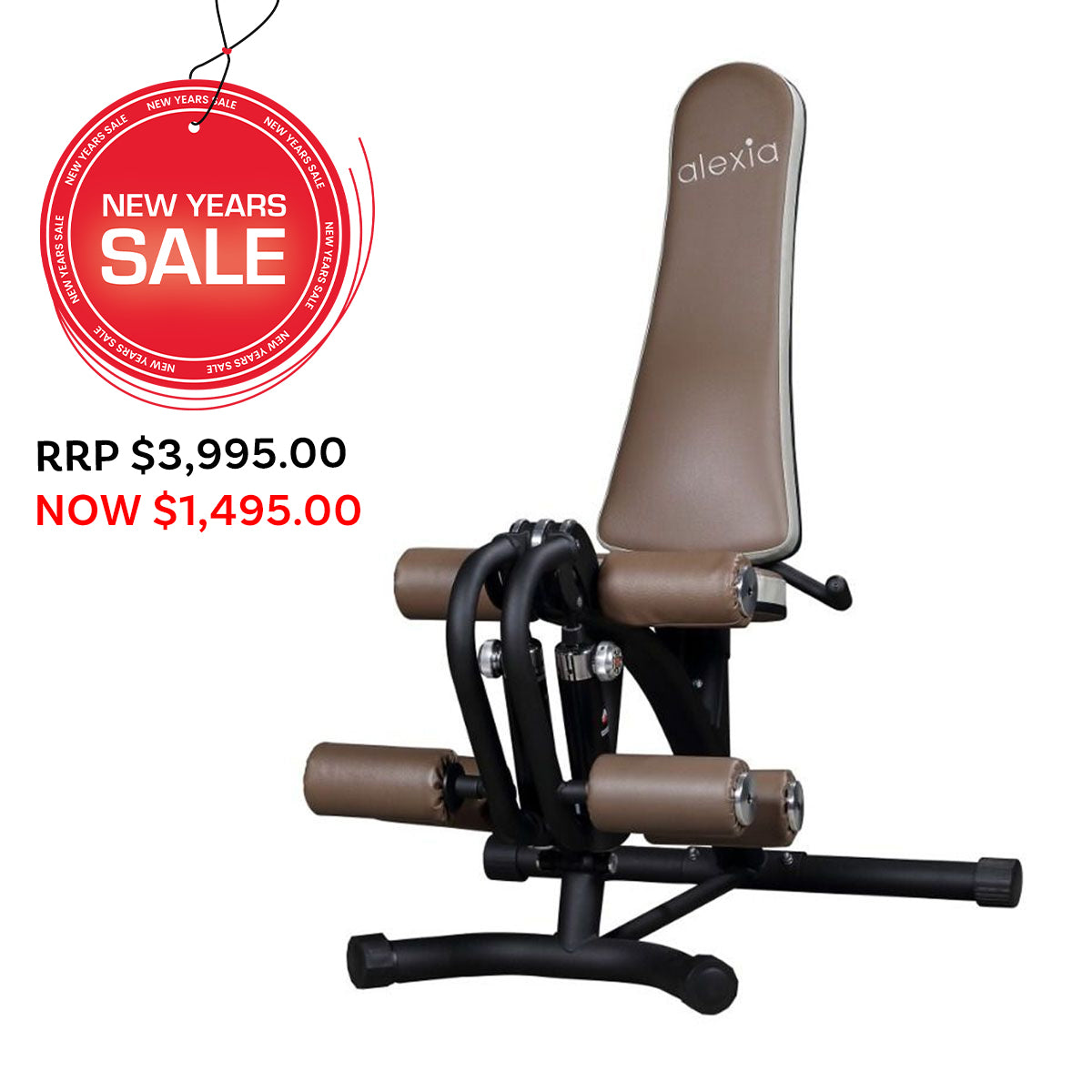 Alexia Hydraulic Full Commercial Leg Extension/Curl - Available In St Johns