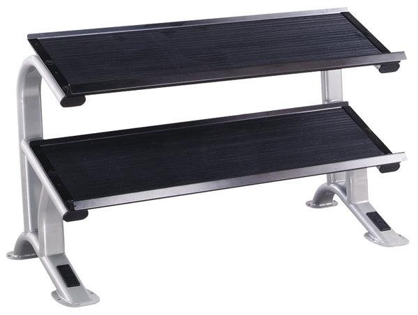 ETS 2 Tier Flat Tray Dumbbell Rack