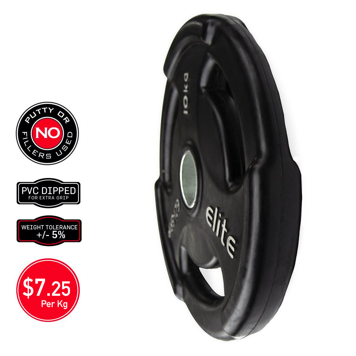Ezi-Grip Olympic Rubber Weight Plate
