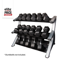 3 Tier High Level Dumbbell Rack