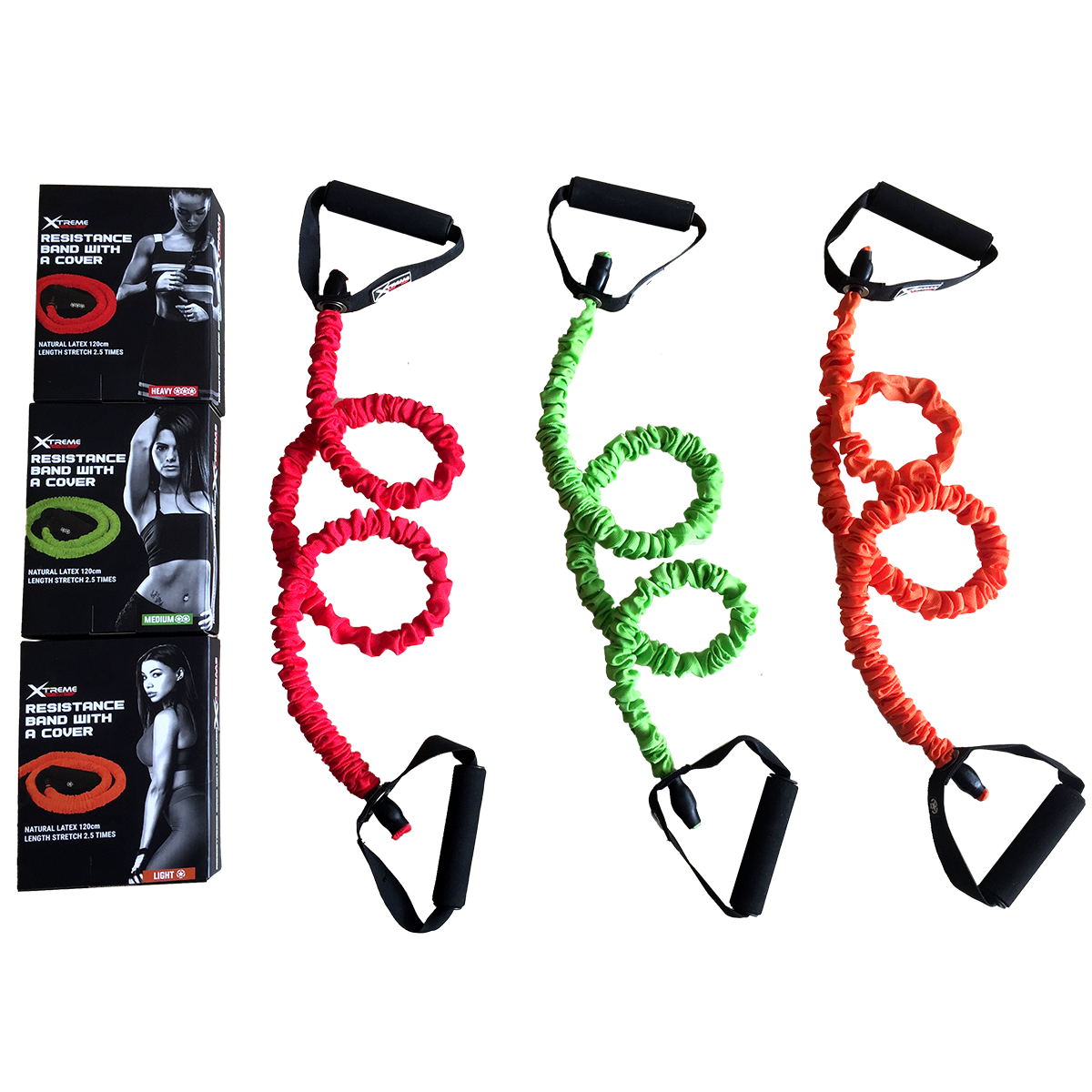 Resistance Band W/ Cover- Orange