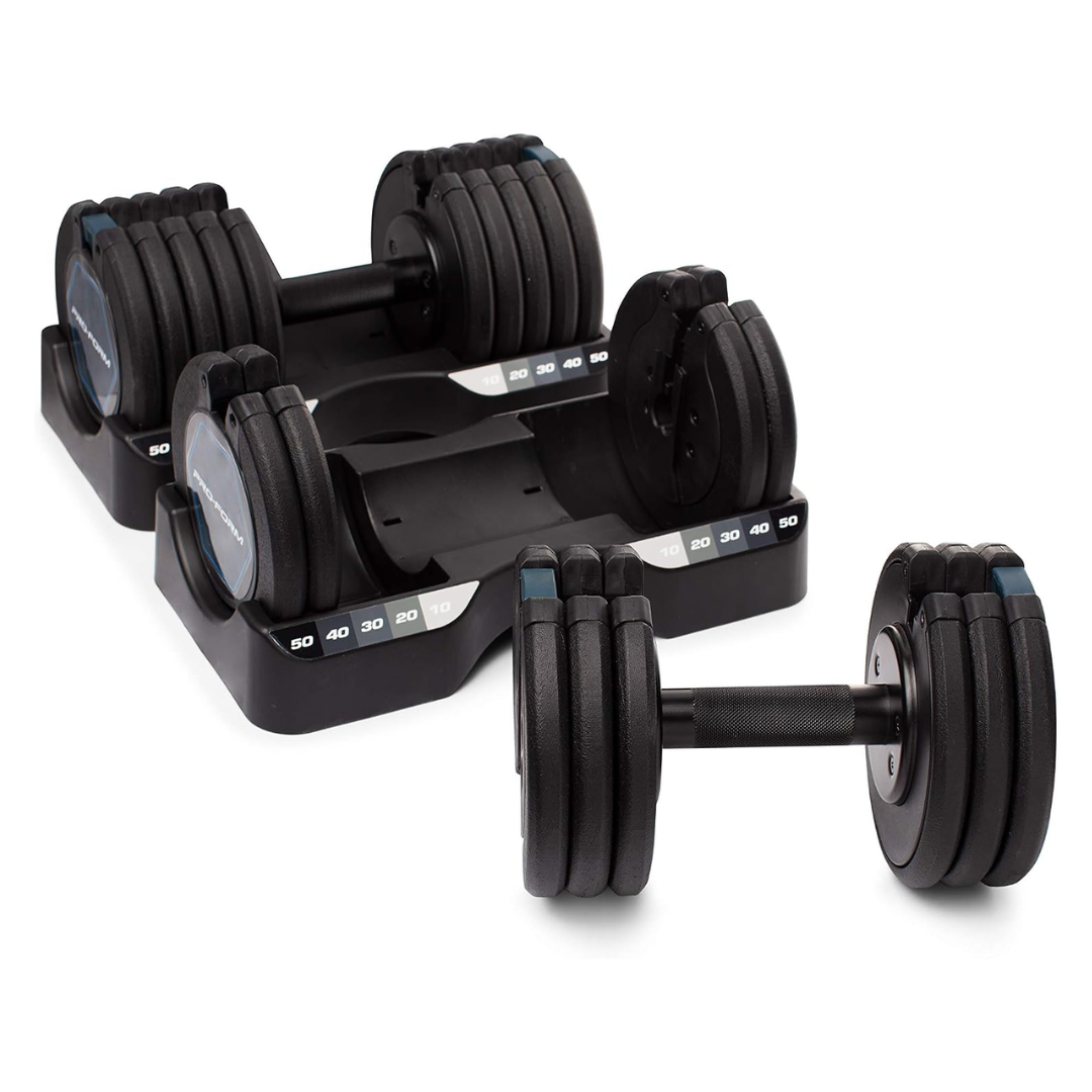 Proform Rapid Adjust Dumbbells (sold as a single dumbbell)  Online Deal Only