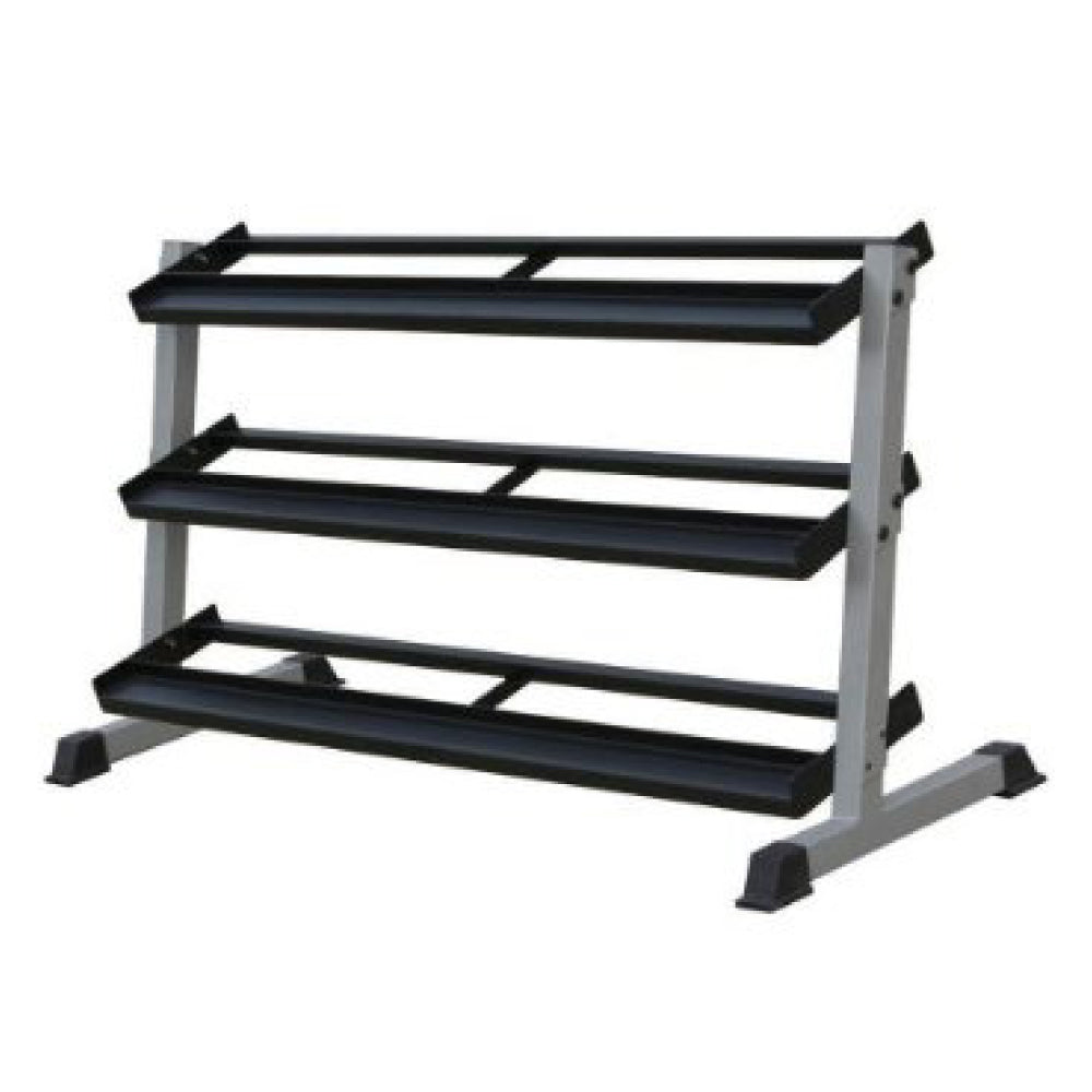 3 Tier Angled Dumbbell Rack