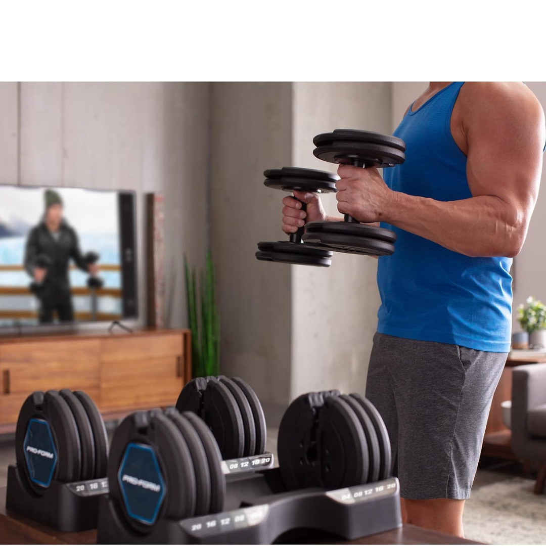 Proform Rapid Adjust Dumbbells (sold as a single dumbbell)  Online Deal Only