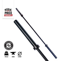 700LB Barbell W/ Black Oxide (2 Bearing)