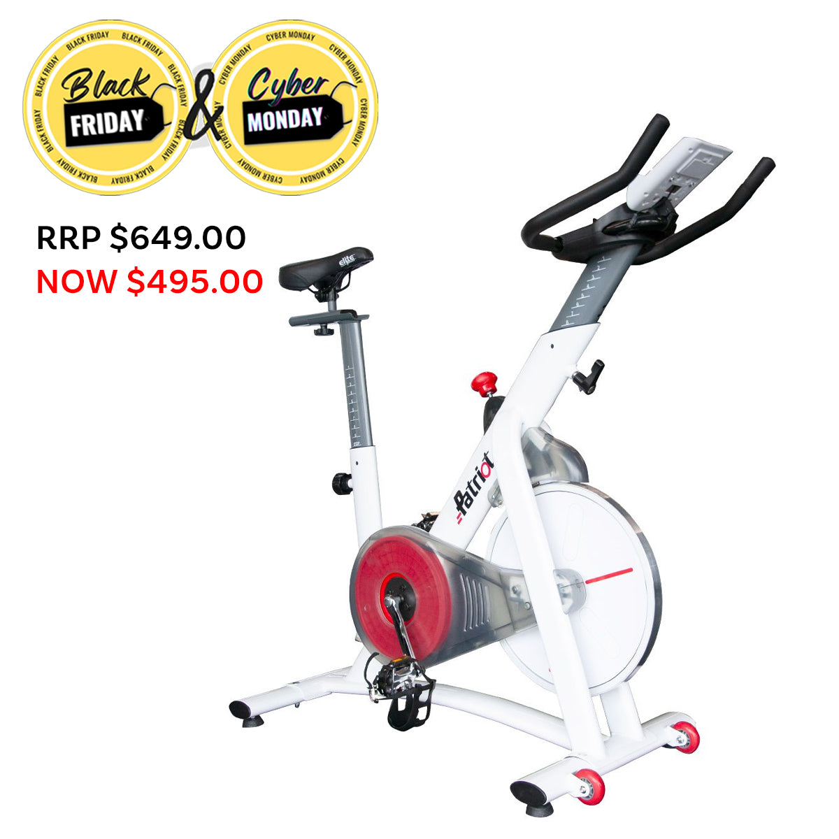 Patriot Spin Bike- Limited Boxed stock available
