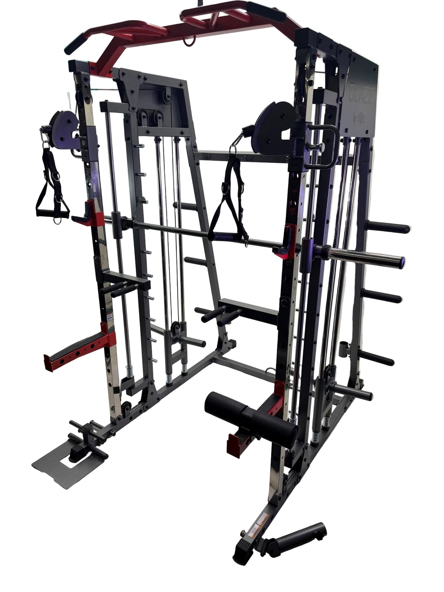 Blaze Smith Machine (Red and Gunmetal Grey)