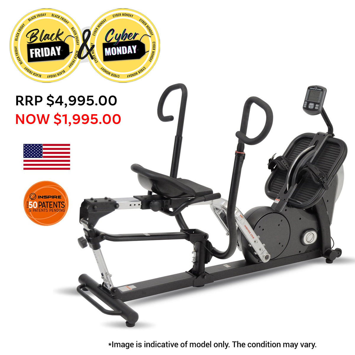 CR2 Cross Rower Clearance - Available in St Johns