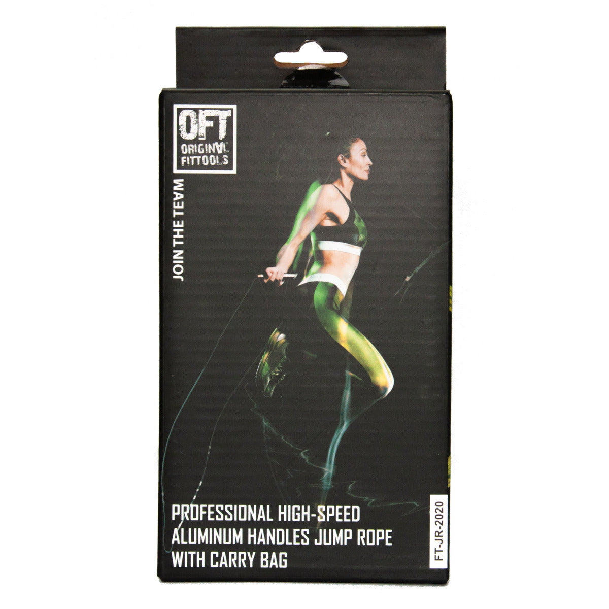 Professional High-Speed Green Jump Rope