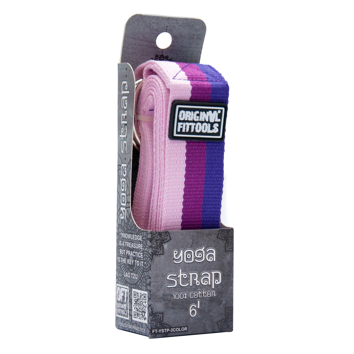 Yoga Strap W/ Hooks 3 Colour