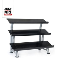 3 Tier Flat Tray Dumbbell Rack
