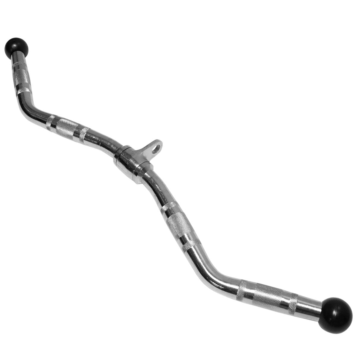 Machine Curl Bar With Revolving Handle