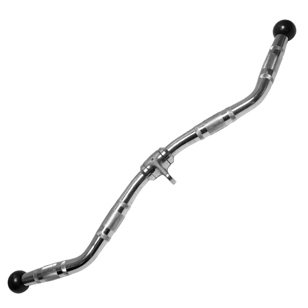 Machine Curl Bar With Revolving Handle