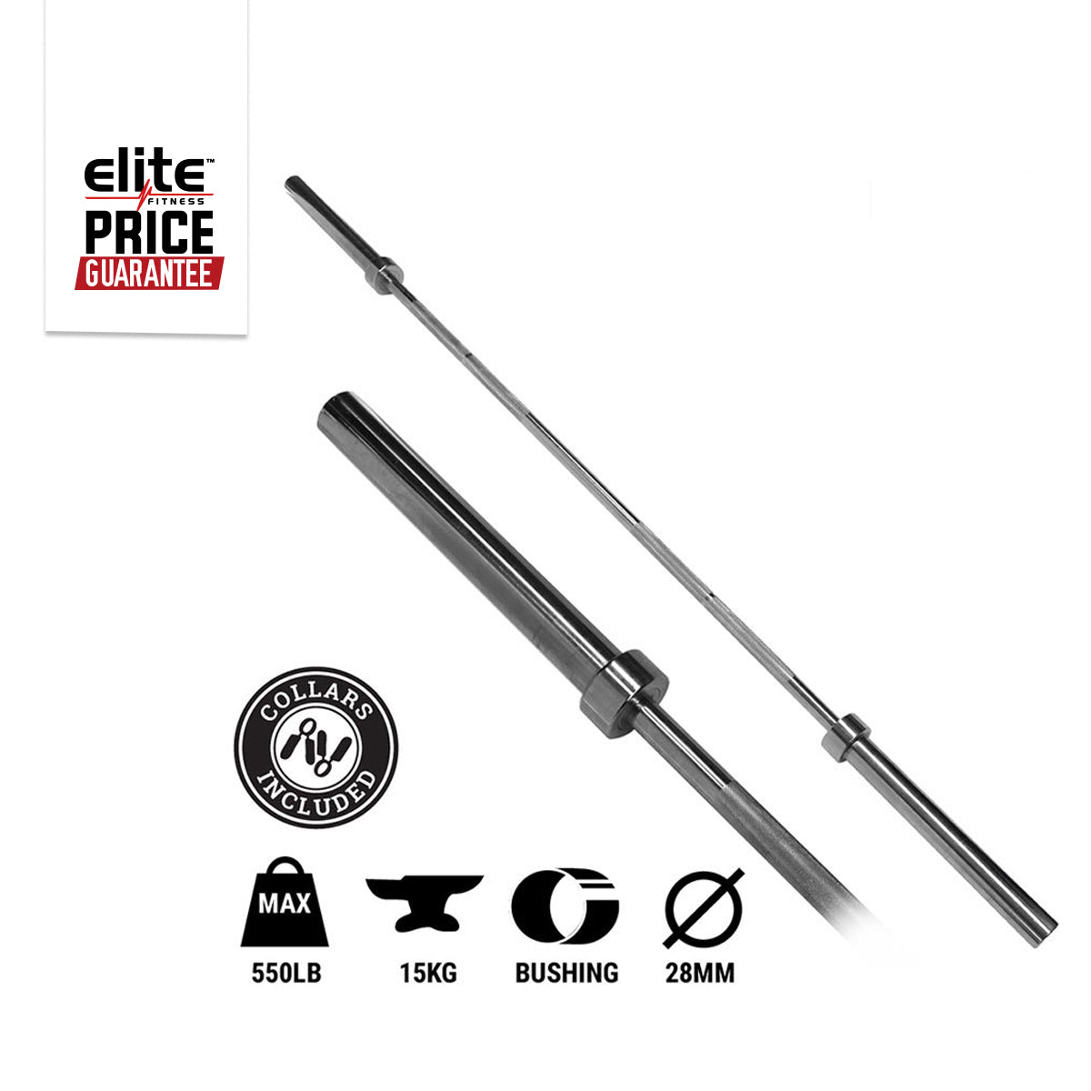 550LB 6FT Olympic Bar
