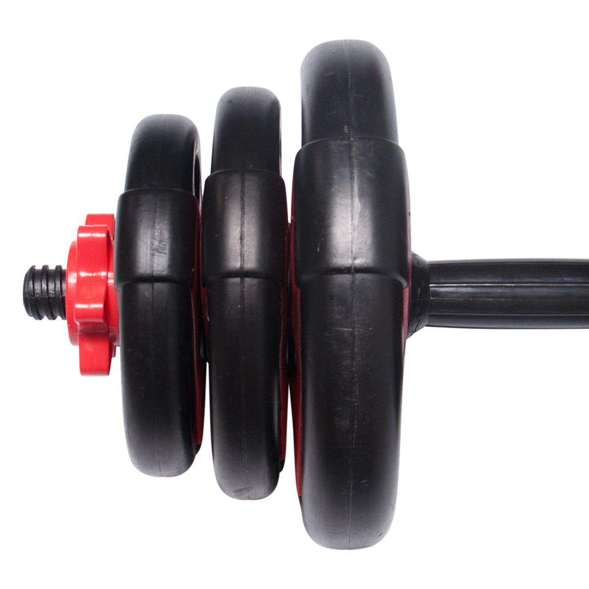 20KG Premium Red/Blk Dumbbell Set