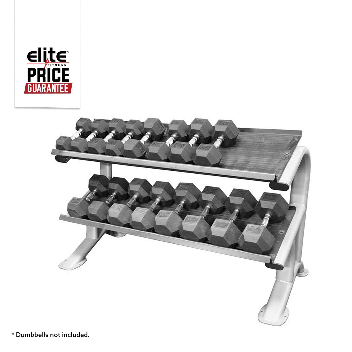 ETS 2 Tier Flat Tray Dumbbell Rack