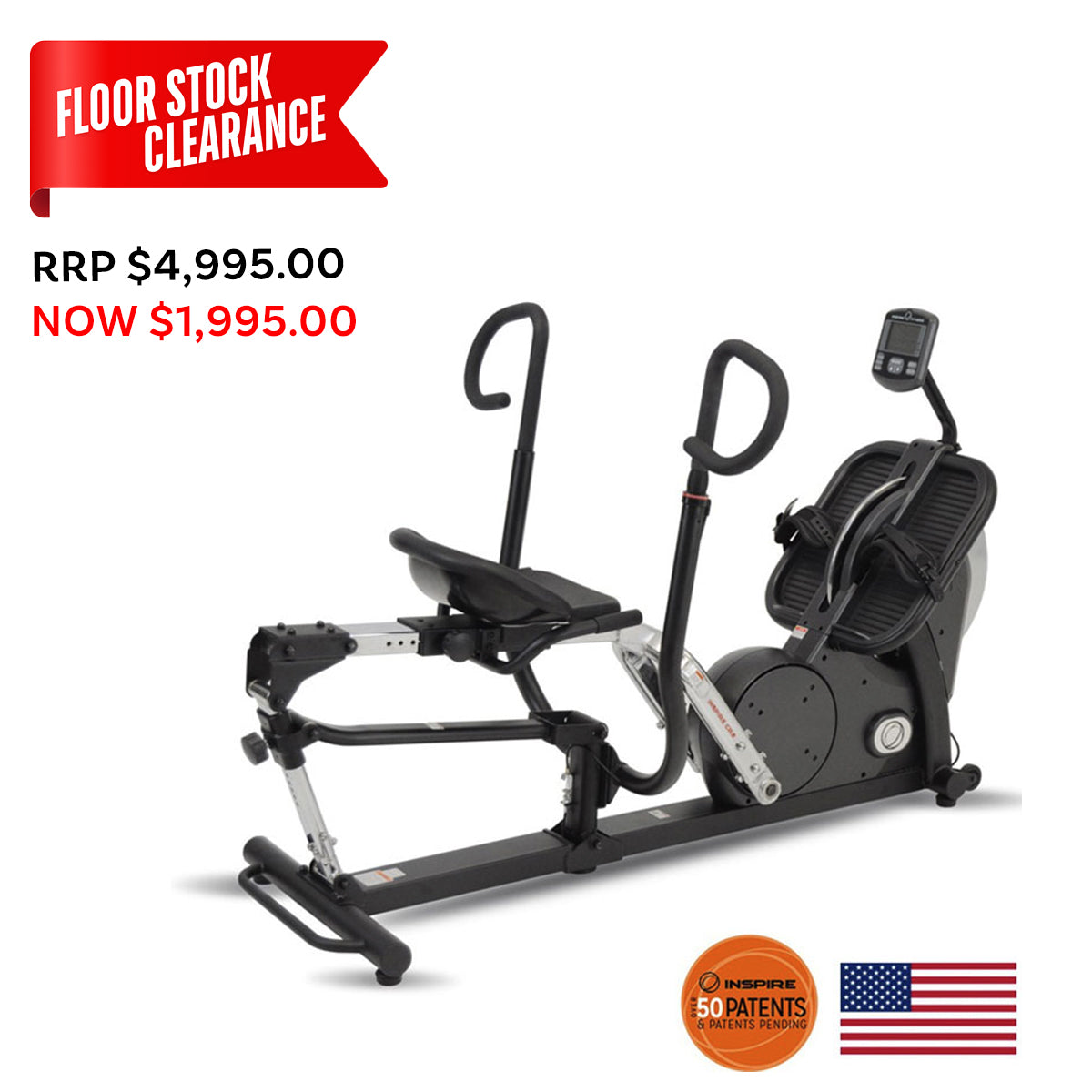 CR2 Cross Rower Clearance - Available in St Johns