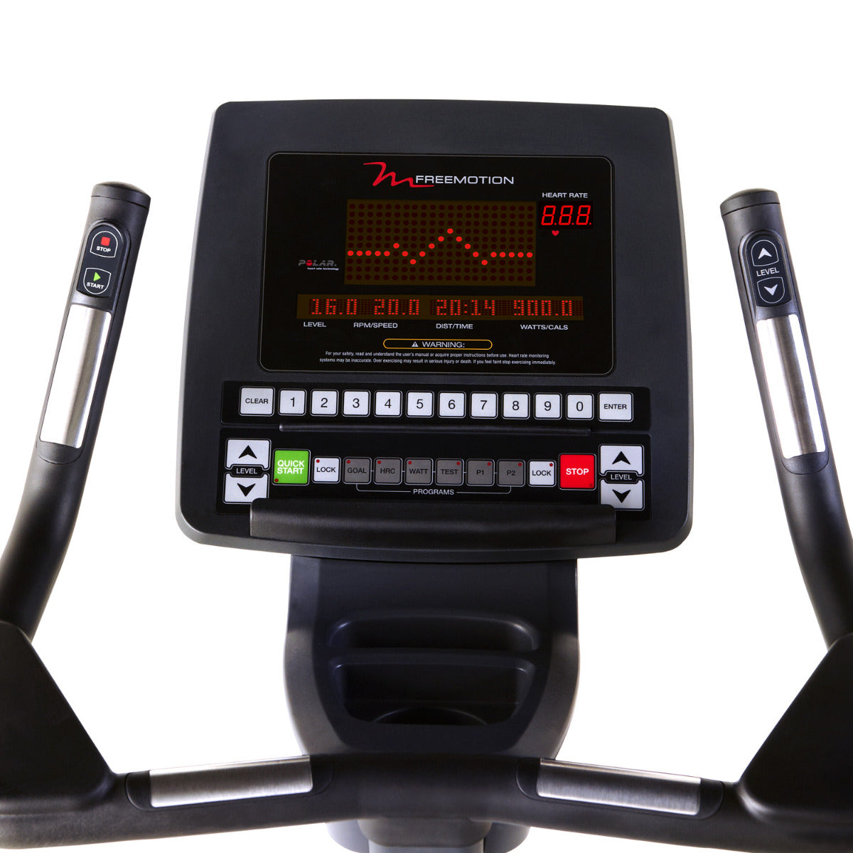 U10.2 LED Upright Bike