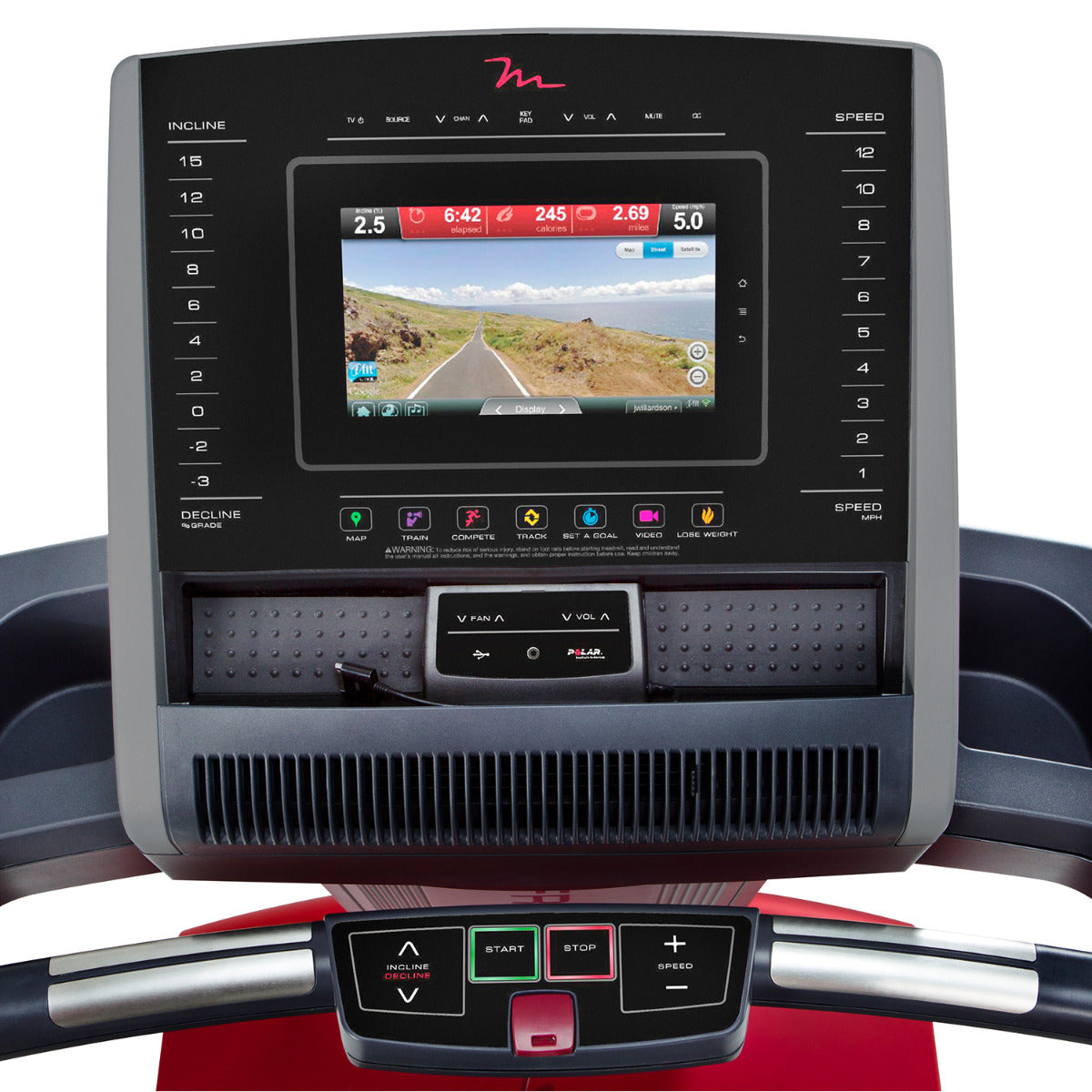 Reflex Full Commercial T7.7 Treadmill - Available In Wellington