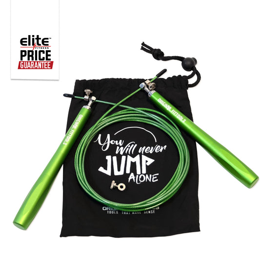 Professional High-Speed Green Jump Rope