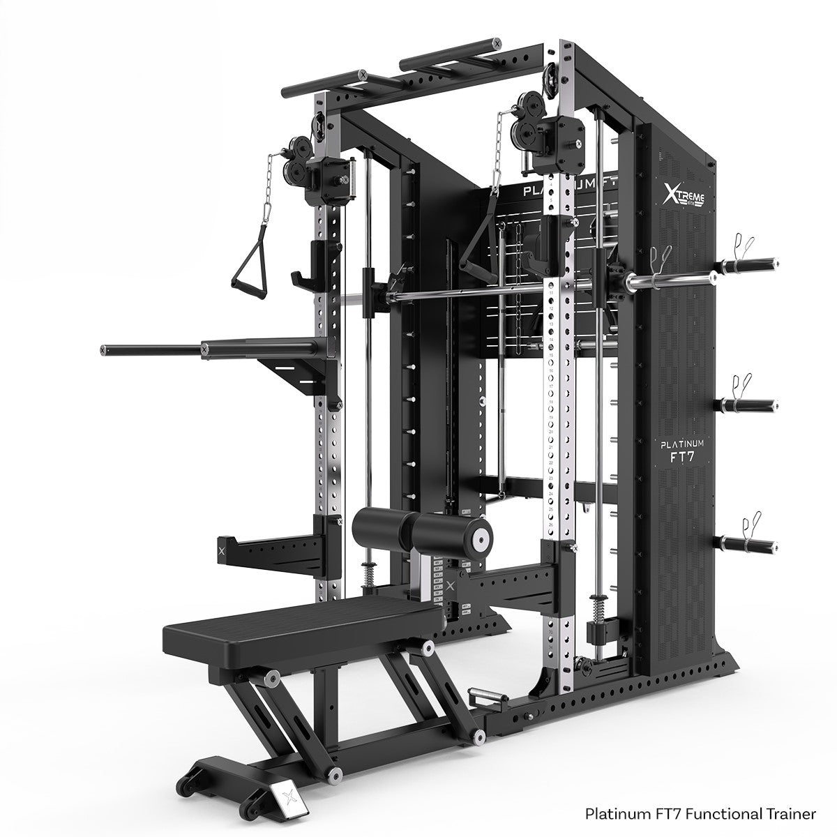 FT7, FT9 Lat Row Bench Attachment