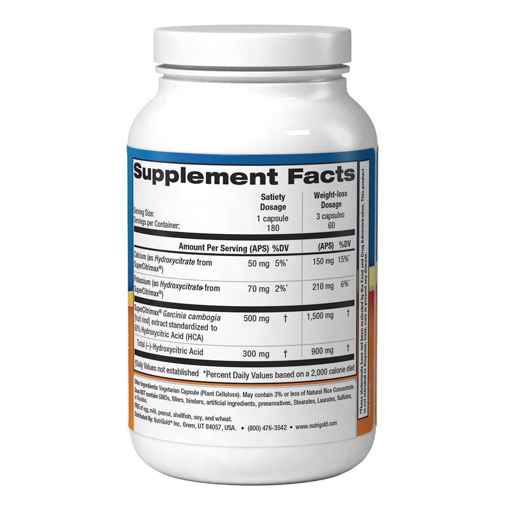 GARCINIA CAMBOGIA GOLD 500MG