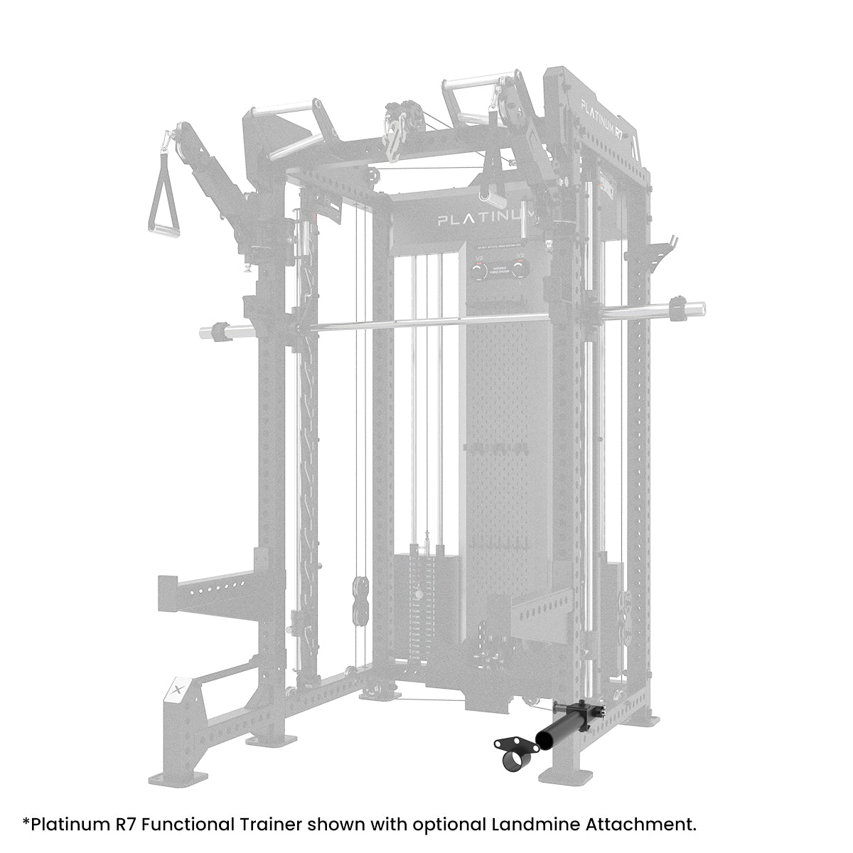 Platinum R5, R7, R9, FT8 Landmine Attachment