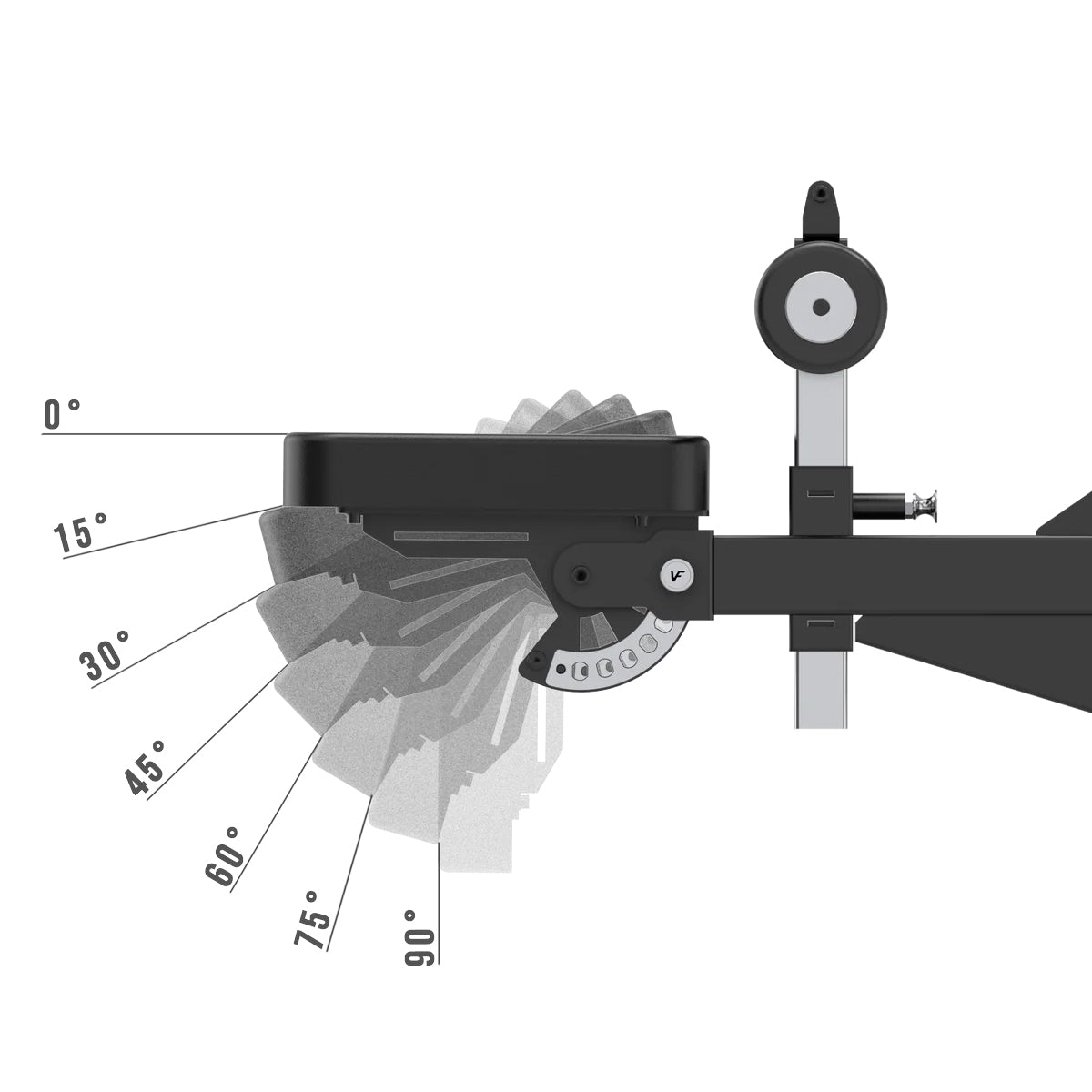 Lat Pull Down Seat & Support Bar Kit