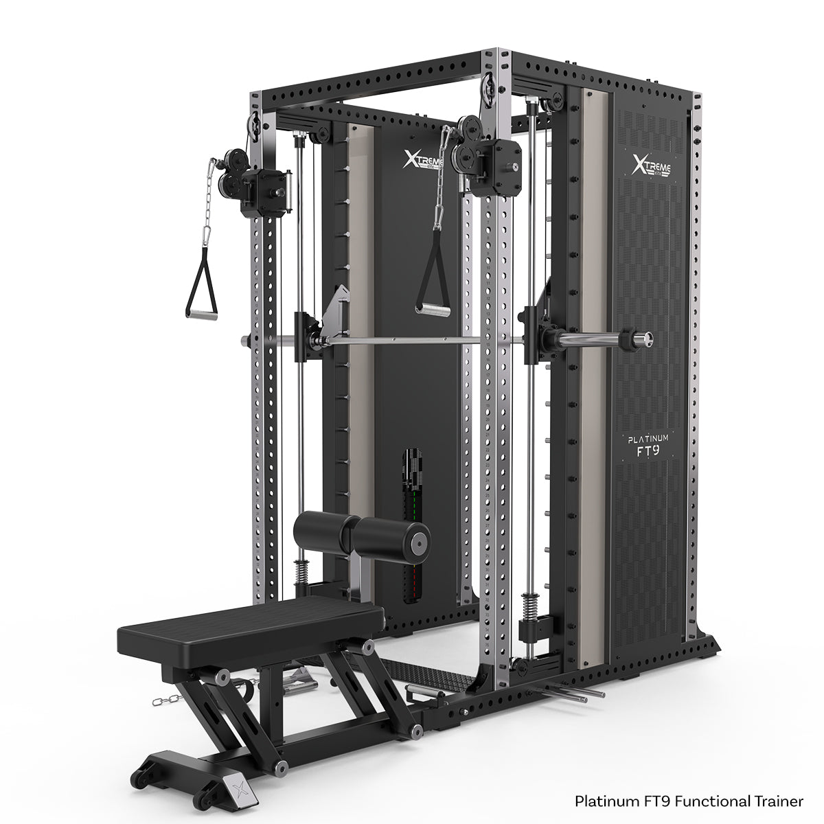 FT7, FT9 Lat Row Bench Attachment