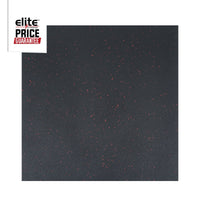 Elite Premium Floor Tile Black/Red 15mm