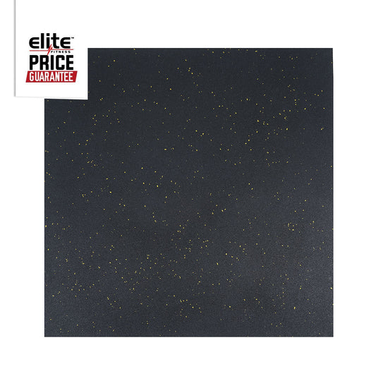 Elite Premium Floor Tile Black/ Yellow 15mm