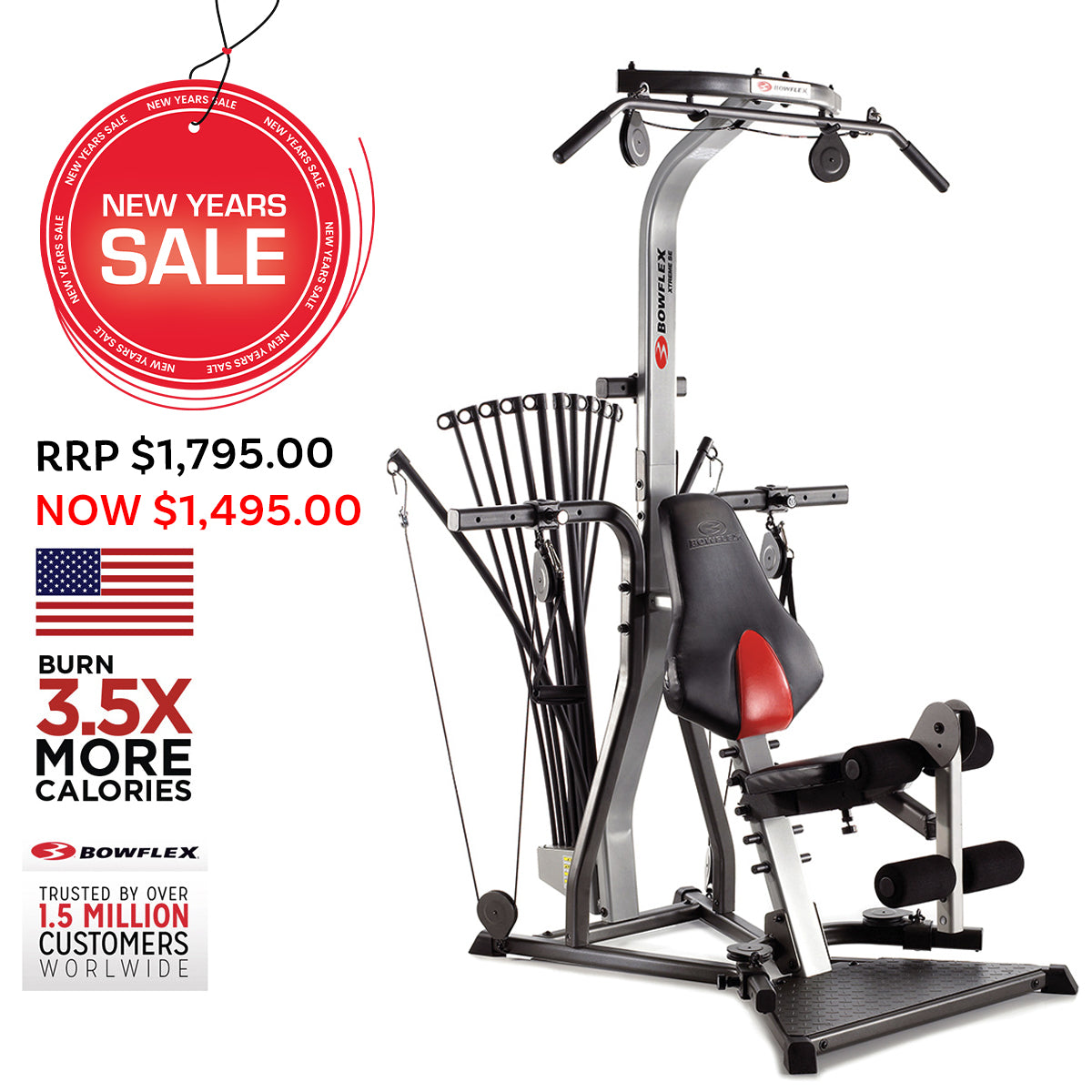 Xtreme SE Home Gym - Most versatile gym in the world/Floor Model only (Christchurch)