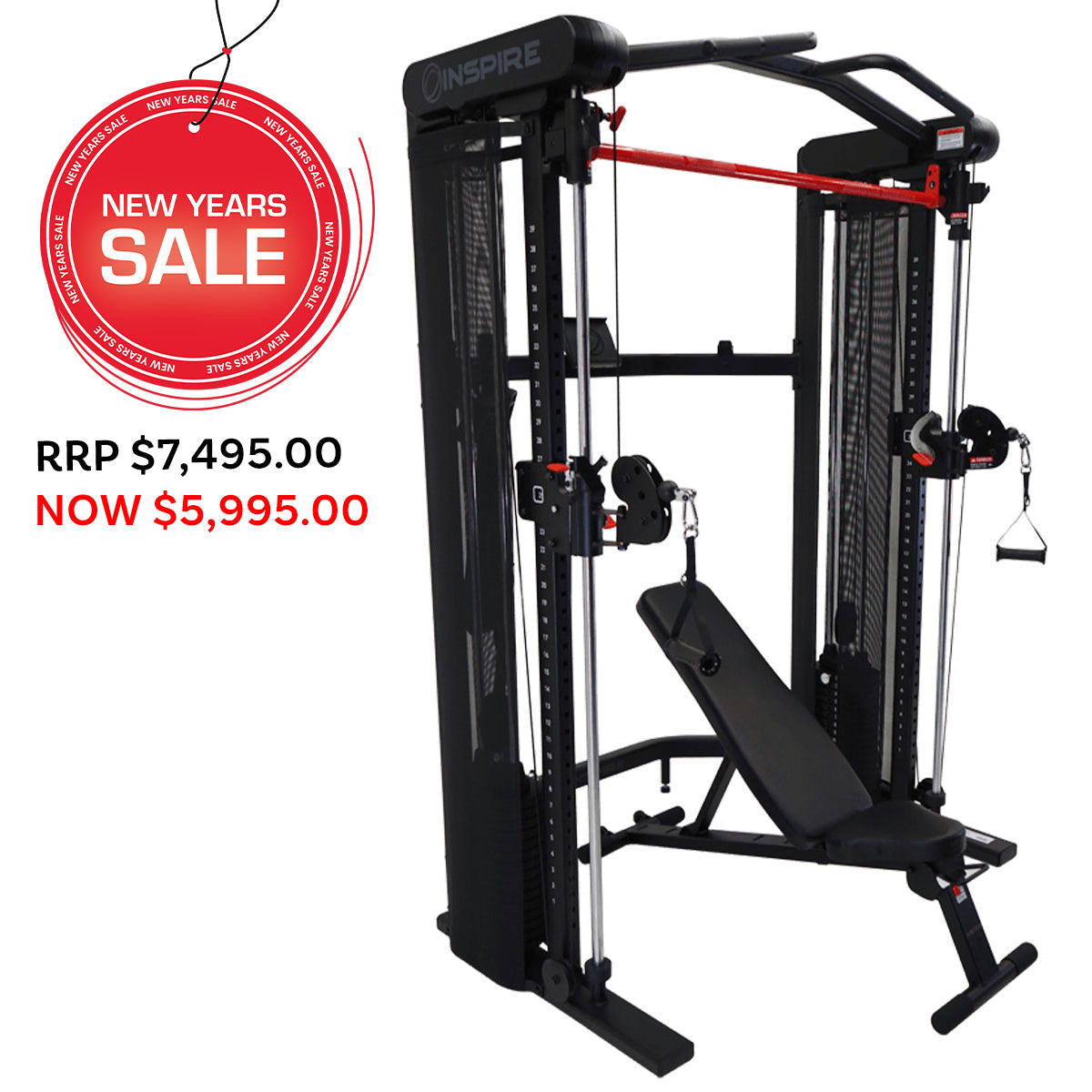 SF3 Functional Trainer & Bench- Floor models Hamilton , St Johns and Wairau (Auckland)