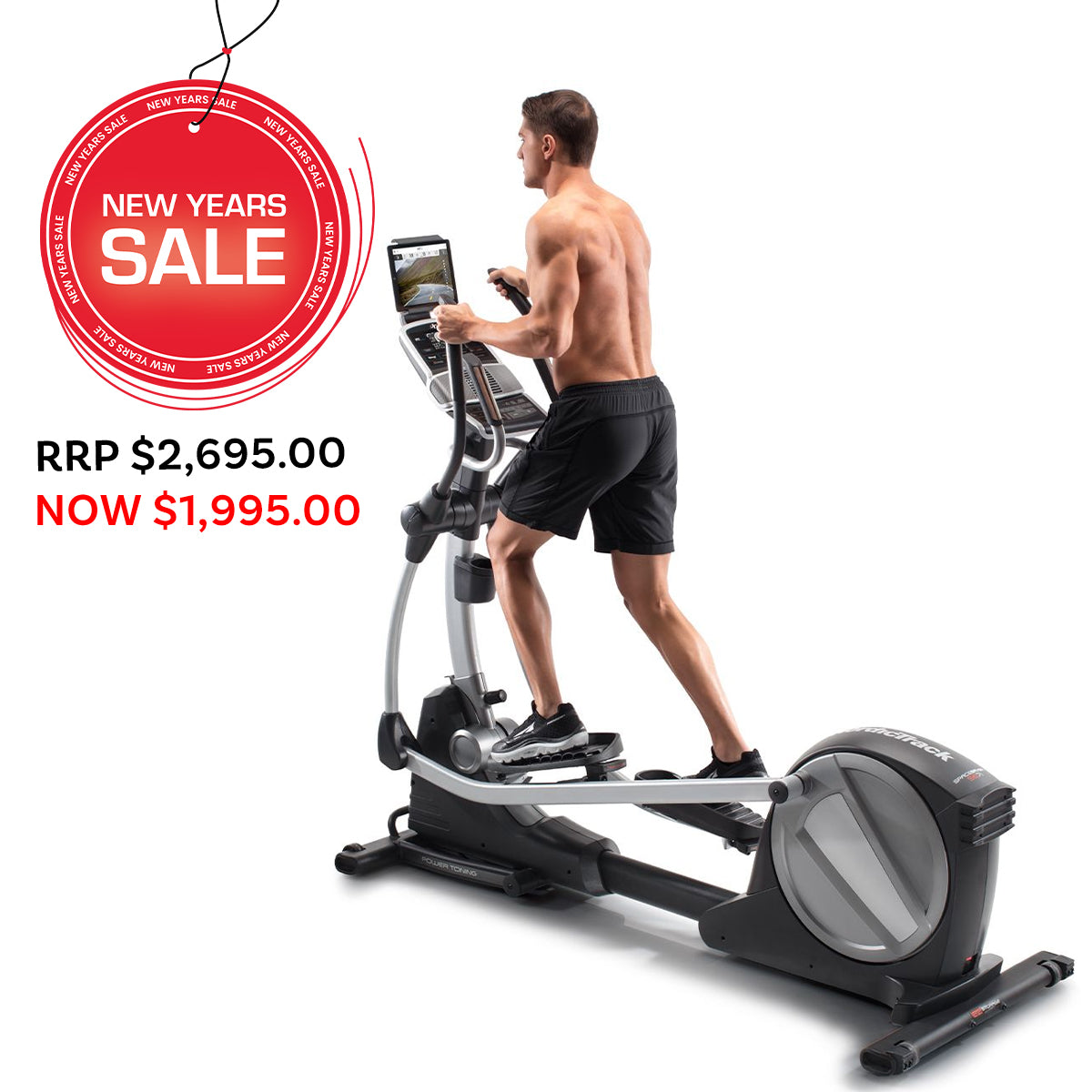 Space Saver SE7i Elliptical Crosstrainer - Floor model available at Wairau (Auckland) only