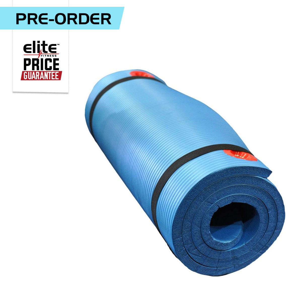Exercise Mat - Blue W/ Integrated Eyeleft