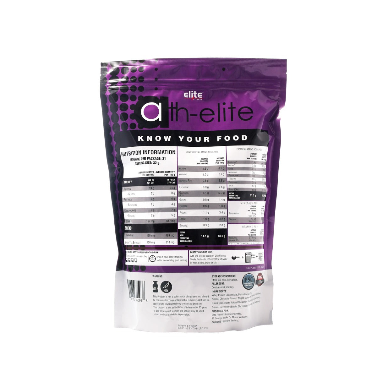 Svelte Protein Powder 700g