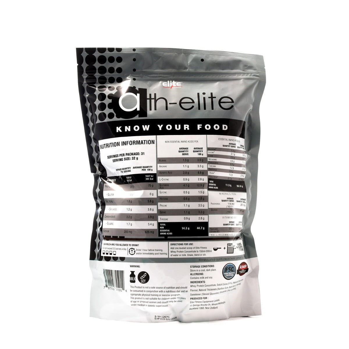 Whey Protein Concentrate (WPC) 1kg