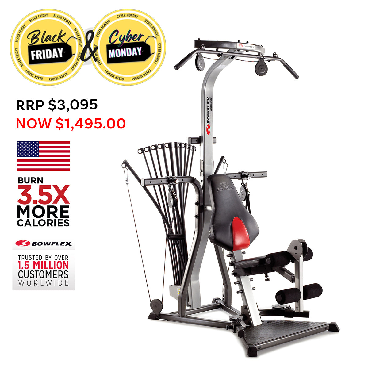 Xtreme SE Home Gym - Most versatile gym in the world/Floor Model only (Christchurch)