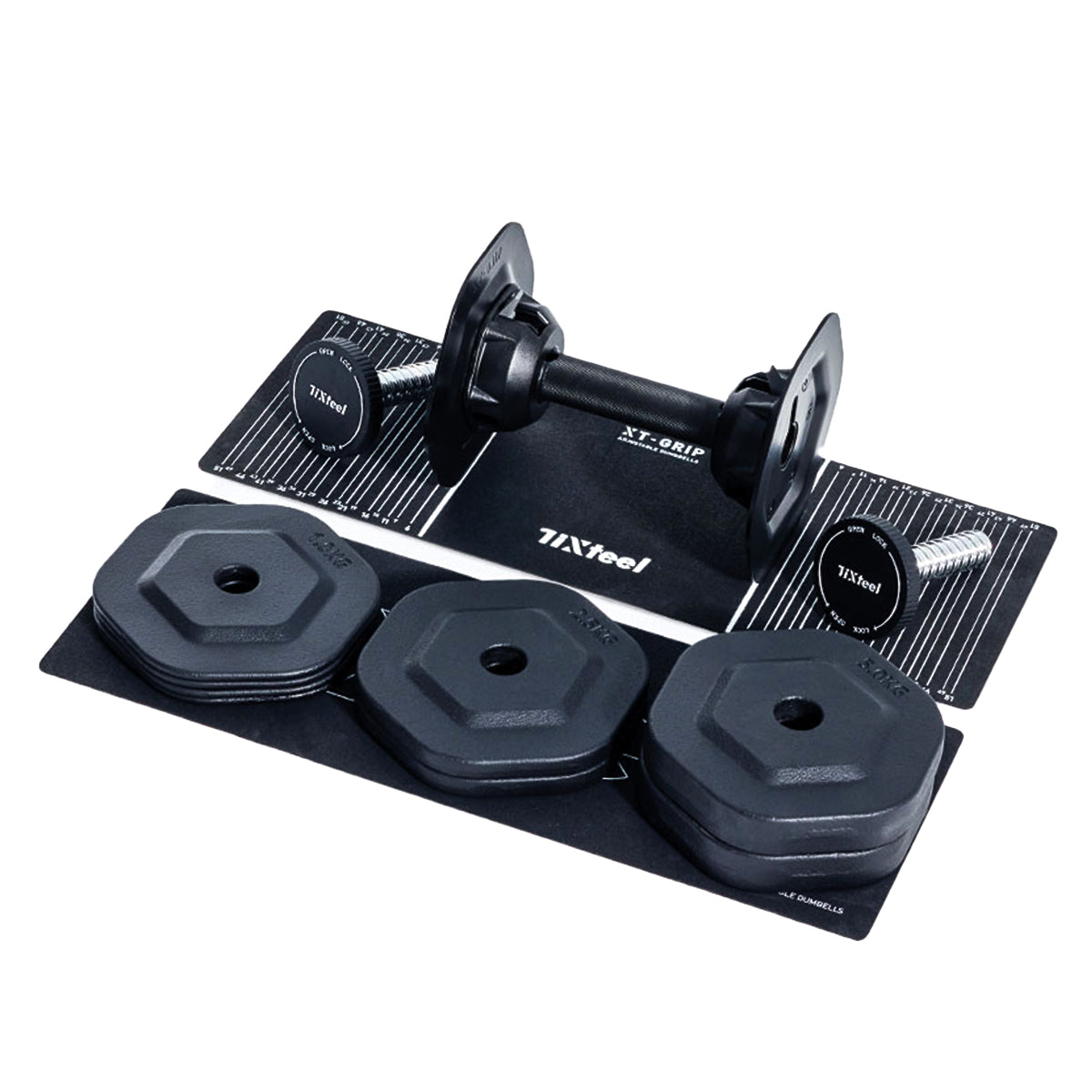 Tixteel XT-Grip Adjustable Dumbbell 23KG