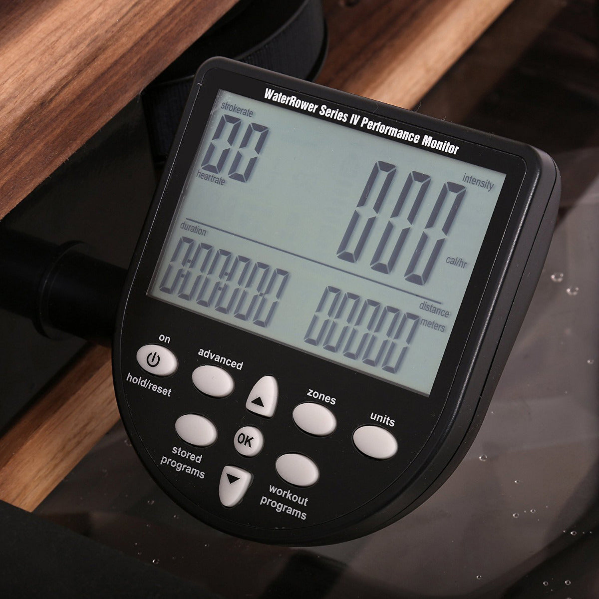 A1S4 Walnut Home Rowing Machine - Walnut