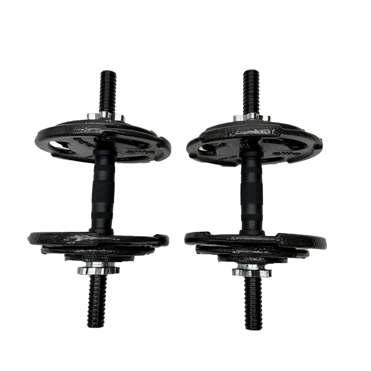 22KG Ezi-Grip Black E-coat  Dumbbell Set
