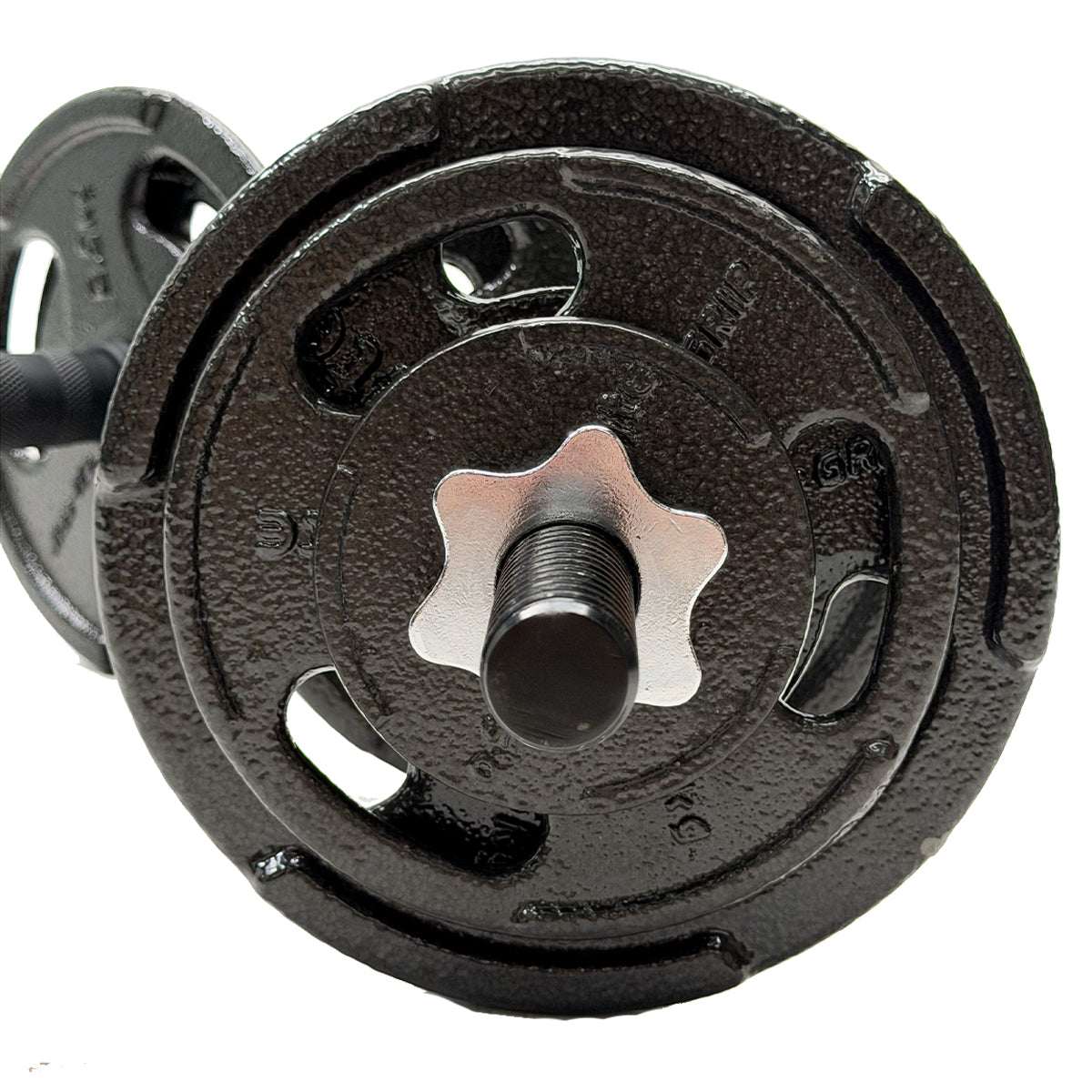 22KG Ezi-Grip Black E-coat  Dumbbell Set