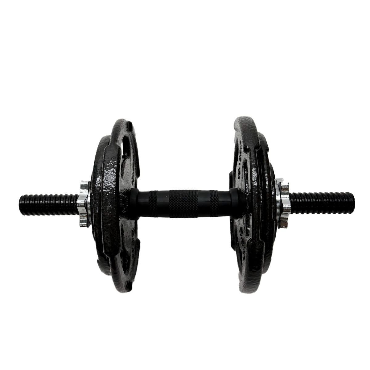 22KG Ezi-Grip Black E-coat  Dumbbell Set