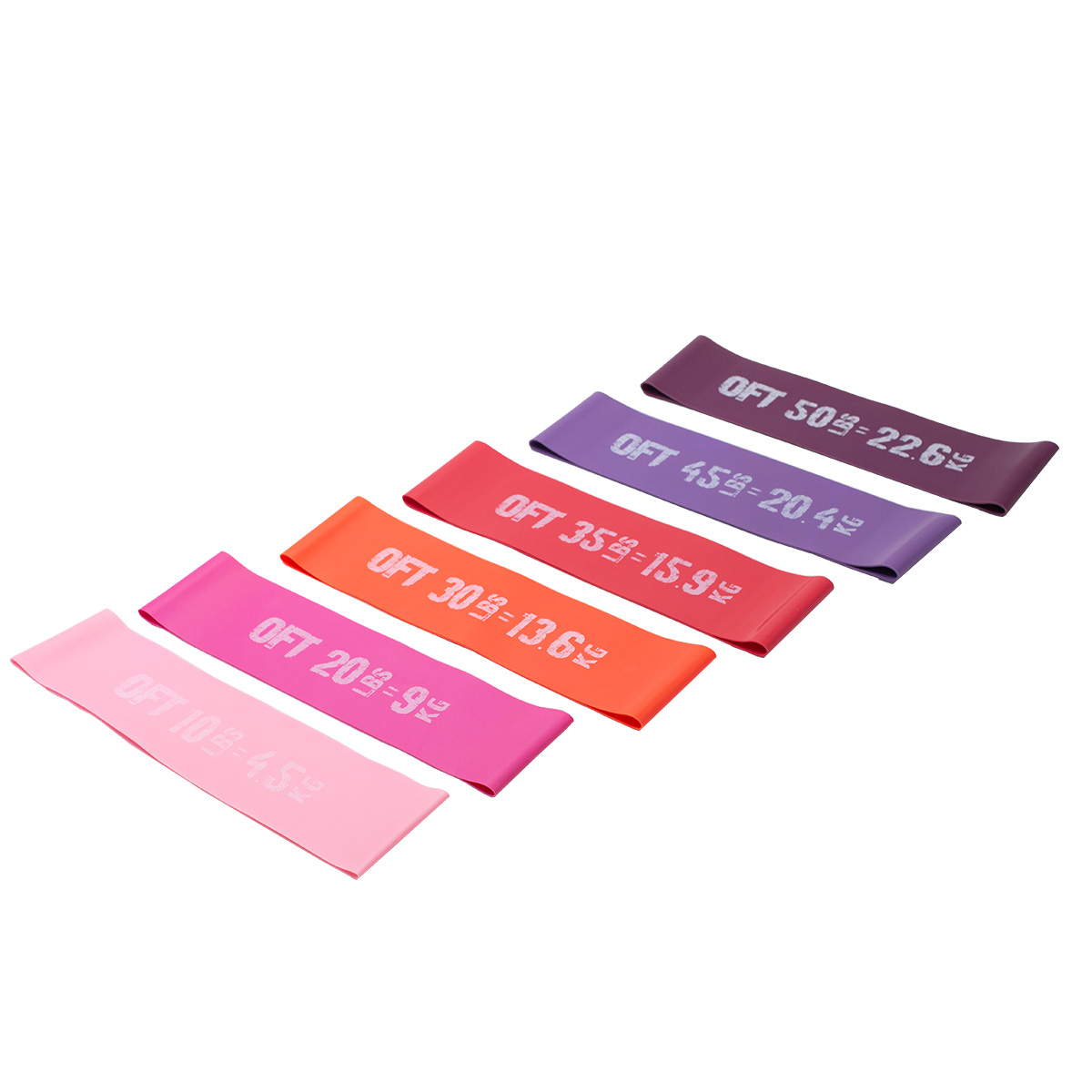 Elastic Bands Set Of 6 600X75mm