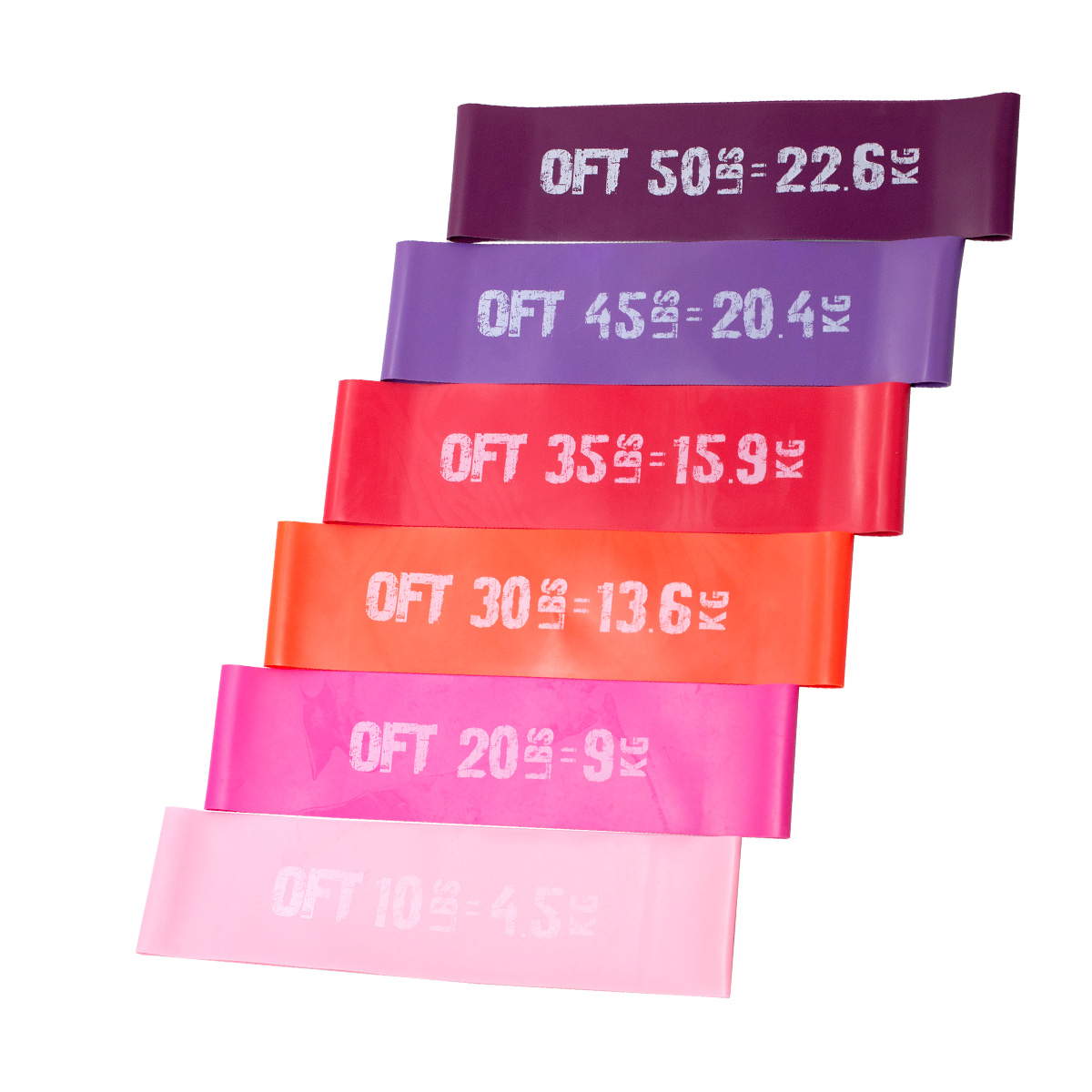 Elastic Bands Set Of 6 600X75mm