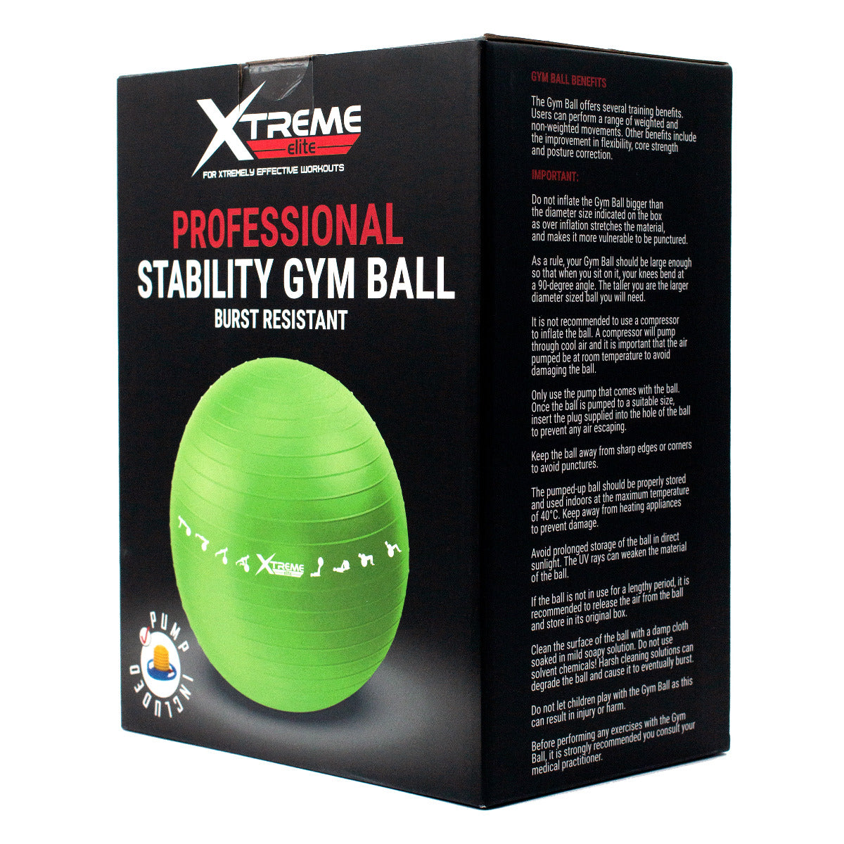 Professional Stability Gym Ball